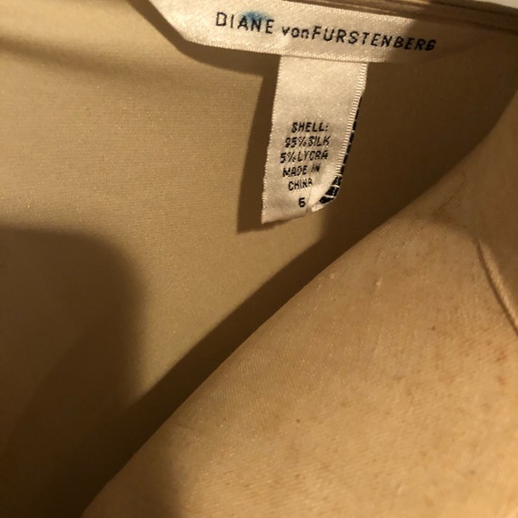 Diane Von Furstenberg Silk Wrap Dress - Picture 4 of 5
